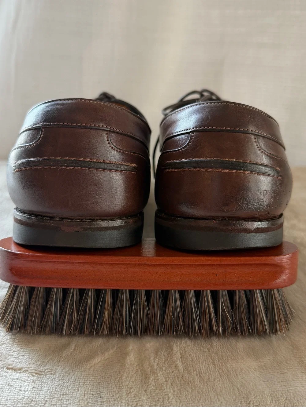 John Lobb Trinidad Brown Leather Split Toe Derby Dress Shoes UK 9E